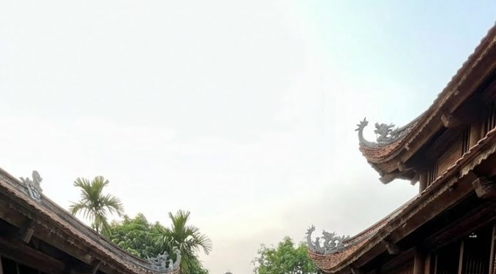 Chùa Vân Trung nằm trên gò đất cao cuối làng. Ngôi chùa ấy không lớn, chẳng nổi tiếng gì, nhưng lại là nơi người dân vẫn gửi gắm mong ước an yên sau mỗi vụ mùa