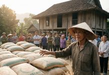 Mỗi năm đến ngày giỗ lão, cả làng tụ tập, nấu cơm – chia cho trẻ em nghèo. Họ gọi đó là “Ngày gạo Tám Đò”.