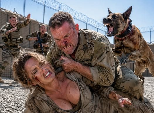 “Get your hands off me, Miller!” I screamed as his fist clamped onto my collar, completely blind to the fact that his regime of terror inside Cage 9 had just triggered a fatal chain reaction—and the dark secret buried beneath my janitor’s uniform was about to blow this entire military base wide open.