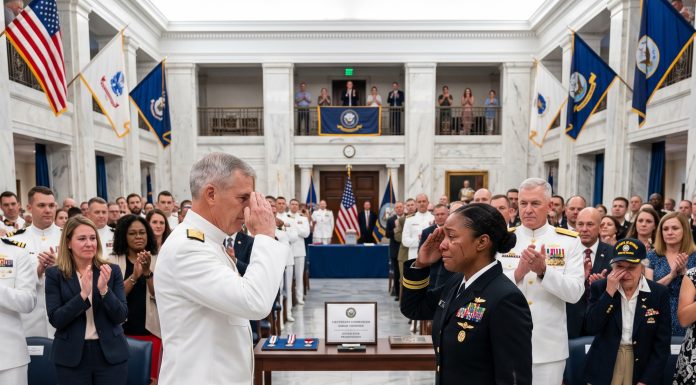 Two hundred military elites stared in absolute disbelief when the guest of honor refused to sit down for his own retirement. He bypassed every general in the room, walked straight to the back, and saluted me. The harrowing truth behind that salute will leave you completely speechless.
