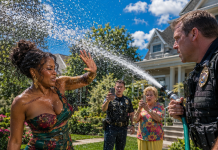 “You don’t belong in this neighborhood!” the officer roared, blasting me with my own garden hose while my neighbors filmed. He saw a Black woman and assumed I was a trespasser. He had no idea he just attacked a Federal Judge. Wait until you see how quickly his career ended…
