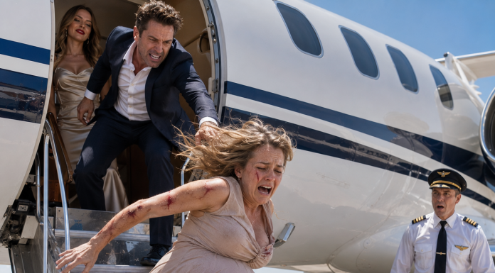 “Get off my jet, Clara! Viven wants her sea view, and you’re just in the way!”—As my husband brutally shoved me down the metal stairs, bleeding and thirty-eight weeks pregnant, I swore this wouldn’t be my end. He thinks he’s discarded me, but my upcoming survival will cost him his entire billion-dollar empire.