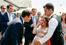 “You’re nothing but a waitress’s daughter, Natalie!” My abusive husband screamed after slapping me in front of the entire country club, leaving a burning red bruise on my cheek. He thought he could steal my unborn baby, completely unaware the bartender holding me up was my undercover billionaire brother who just recorded everything.