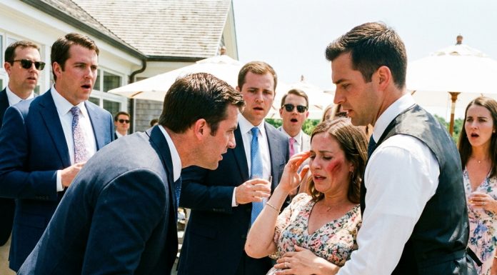 “You’re nothing but a waitress’s daughter, Natalie!” My abusive husband screamed after slapping me in front of the entire country club, leaving a burning red bruise on my cheek. He thought he could steal my unborn baby, completely unaware the bartender holding me up was my undercover billionaire brother who just recorded everything.