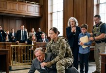 My millionaire parents laughed when I stormed into their custody hearing wearing a tactical vest. That laughter stopped when I pinned my father to the ground after he tried to attack us, while my mother desperately grabbed my teenage brother. You won’t believe what the judge discovered hidden inside my secret dossier…