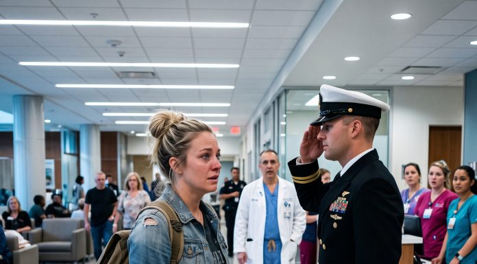 They called me the ‘poor nurse’ with the dusty gear, unaware that my backpack held the weight of a thousand nights in the cold. When I sat in that lobby, I was just a ghost, but then the SEAL spoke to me. A secret I thought died in the war changed everything today.