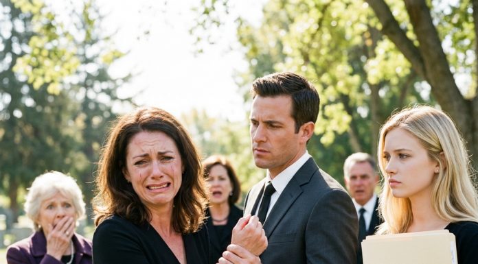 : “Sign the divorce papers right here over your mother’s grave!” My ruthless husband barked, violently twisting my bruised wrist as his 7-month pregnant mistress held the contract. But as my tears fell in front of our shocked family, he had no idea my late mother left a secret trust that would destroy his entire empire.