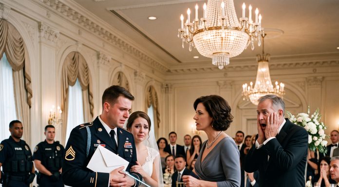 I was the outcast sister sitting by the kitchen, hiding my rank as an Army Colonel. When federal agents surrounded my brother’s wedding to expose his massive fraud, the “perfect groom” lost his mind. With red laser sights on his chest and his terrified bride trapped in his grip, I stepped forward to make a choice that would…