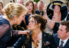 At My Father-in-Law’s Military Retirement Banquet, My Mother -in-Law Knocked My Dinner Plate to the Floor and Said, “You Don’t Belong at This Table.” My Husband Looked Away. I Slowly Stood, Straightened My Dress Uniform, and Said Three Words… That Silenced the Entire Room. The Next Morning… They Were All at My Door.