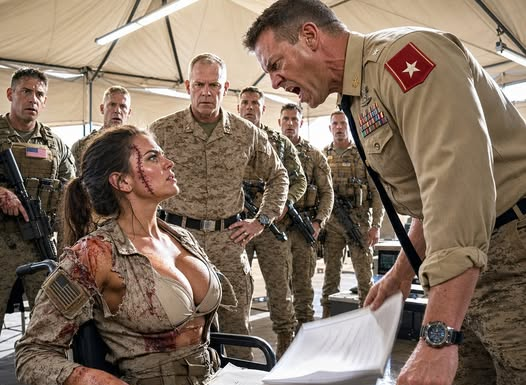 “Nobody will ever believe a broken girl over a decorated commander!” My superior hissed, throwing files directly at my scarred face. He abandoned me to die in a ravine to protect his illegal depot, completely unaware that my final two armor-piercing rounds had just changed the war forever