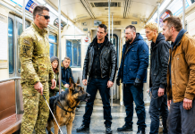 “Hand over the leash, Pops, or you’re going onto the tracks!” four street thugs sneered, cornering me and my guide dog on a dark subway platform. They thought I was just an easy, helpless target because I couldn’t see them. But they had no idea I spent ten years in special forces, or what my K9 was secretly carrying!
