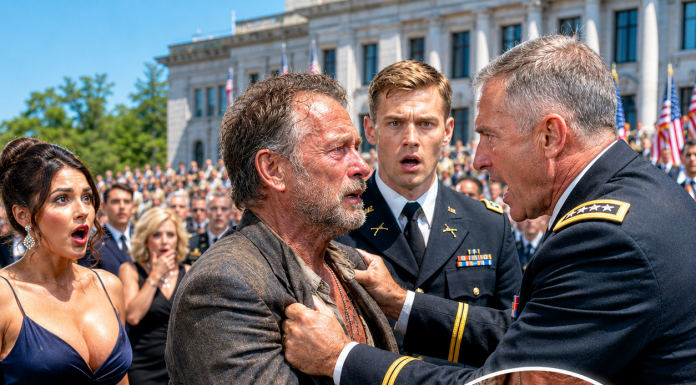 “My Stepfather Raised Me, Not You,” My Son Said as He Moved Me From the Family Row at His Army Promotion Ceremony. I Took My Cane and Sat Quietly Behind Three Hundred Guests, Holding a Worn Envelope Filled With Twenty-Two Years of Returned Letters. Then the Three-Star General Stopped Mid-Speech, Walked Straight Toward Me, and Raised His Hand in a Salute My Son Could Not Explain…
