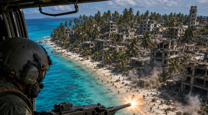 U.S. Marines Execute Live-Fire Island Strike from the Sky—Until a Sudden Order Changes Everything