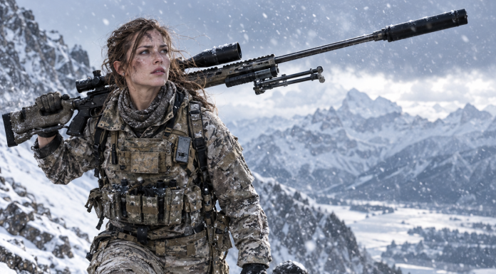 I watched my elite SEAL team get pinned down in a freezing blizzard, completely out of ammo and hope. They said their final goodbyes, thinking I was completely lost to the storm. I had one impossible shot to save them from the ambush. What I did next changed everything…