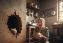 Bà Tự sống vậy suốt mấy chục năm. Không tái giá. Không hy vọng quá nhiều, nhưng cũng không tuyệt vọng. Cuộc sống lặng như hạt bụi bám vào tường bếp.