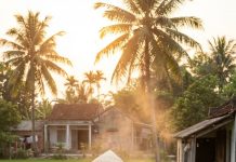 Một bác trong xóm nghẹn giọng: – Trời đất… cái này… một mình ổng làm hết hả?