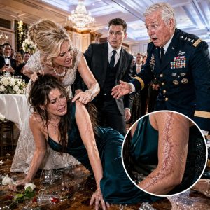 My Mother-in-Law Tried to Humiliate Me at a Luxury Engagement Party, Saying My Daughter Deserved a Mother She Could Be Proud Of—But She Went Silent When a Retired General Recognized My Scars and Told the Entire Room What I Had Done Years Ago