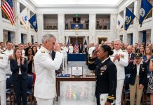 Two hundred military elites stared in absolute disbelief when the guest of honor refused to sit down for his own retirement. He bypassed every general in the room, walked straight to the back, and saluted me. The harrowing truth behind that salute will leave you completely speechless.