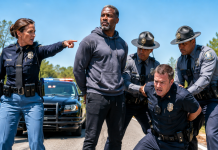 I stepped out in a simple hoodie to fuel my car, but a local cop forced me onto the hood and fabricated a felony charge. He thought I was just an easy target, until state troopers surrounded us and revealed who I really was.