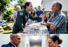 I returned home after six brutal months at sea to find my late firefighter husband’s Medal of Valor stolen from my closet, only to discover at a family barbecue that my own father auctioned it for $340 to the exact fire chief who pinned it to his coffin.