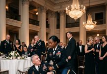 My commanding officer thought he could mock me in front of three hundred elite guests and ruin my career. He grabbed my arm, expecting me to cry. Instead, he found himself bleeding on the floor with a Secret Service agent aiming a weapon. Wait until you see the secret I uncovered.