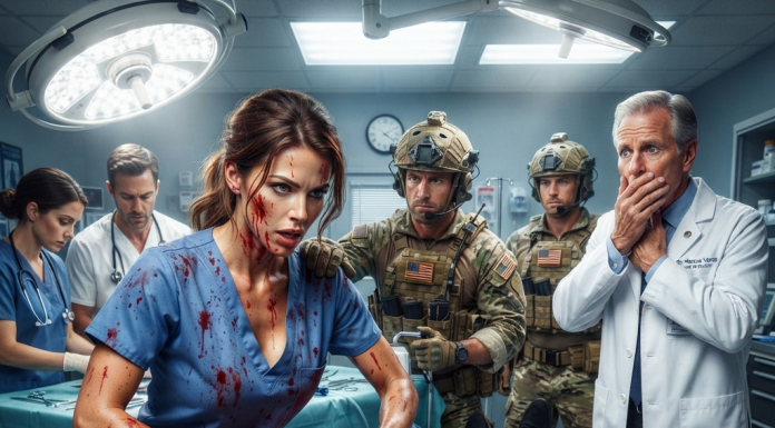 The arrogant chief surgeon fired me on the spot for questioning his deadly diagnosis, yet nine minutes later, an elite Navy SEAL squad stormed the operating room to salute me and hunt down the assassin targeting our lives.