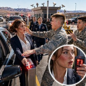 “You don’t talk to me like that.” The airman backhanded me across the checkpoint and my lip split. His buddies howled. “Cry about it, sweetheart.” I wiped the blood, stepped to the reader, and scanned my card. The screen flashed and every light on the panel turned red at once. The senior sergeant behind the glass stood so fast his chair hit the wall. “Sergeant, seal the gate.”