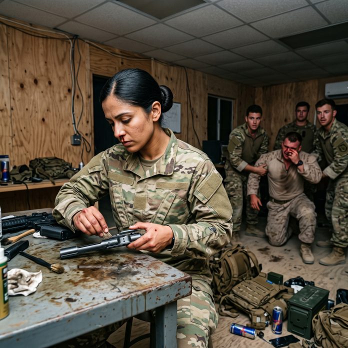 Lieutenant_cleaning_rifle_backgr…_2K_202607221619 (2)