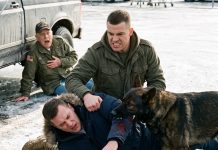 When the cashier embarrassed a frail veteran over three dollars, my Marine instincts kicked in and I paid his bill. But as a mysterious man ambushed him outside, my German Shepherd attacked. The brutal fight on the ice uncovered a hidden truth about my past that changed everything I believed about my family…
