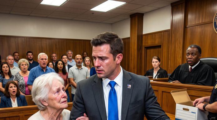 “They Mocked My Worn Badge and Threated to Lock Me Up in That Small-Town Court—Then the Federal Marshal Stepped Forward, Stared Right at the Judge, and Revealed the Shocking Truth About the Boy I Dragged Out of a Burning Hell Eighteen Years Ago!”