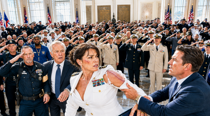 My brother sneered: “No one cares about your Navy career.” Then I walked into the hall…200 SEALs rose to their feet. A commander shouted: “Admiral on deck!” The whole room went silent.