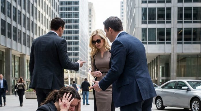 Get away from me, you’re ruining my reputation!” Derek roared, shoving me onto the concrete plaza. As I wept, clutching my pregnant belly and looking at my bruised arms, he had no clue this public humiliation would ignite my $20 million revenge plan to put him in federal prison.