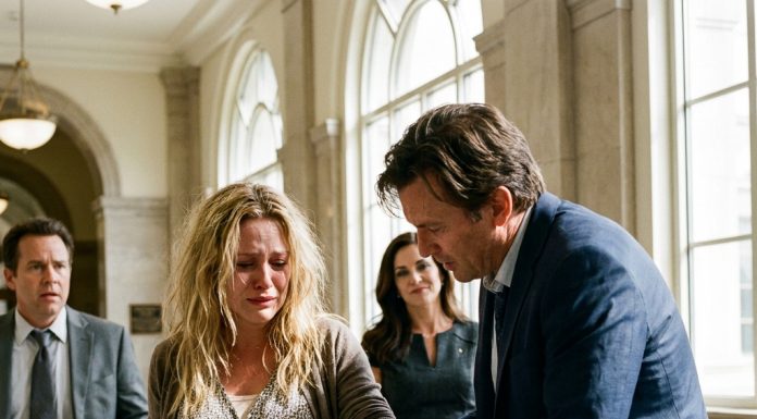 “Sign the settlement or I’ll take the baby and lock you away forever!” Derek roared, grabbing my bruised arm right in the courthouse. His scheming mistress thought they had won, but she forgot about the secret nanny-cam footage I delivered to the FBI just one hour before this brutal encounter.