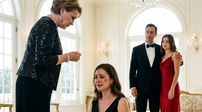 “Stop ruining my high-society Christmas celebration with your pathetic tears and just submit!” My cold husband demanded as I wept on the marble floor. He thought his mistress would replace me, completely unaware that she is a professional con artist planning to murder him for his stolen millions once we leave.