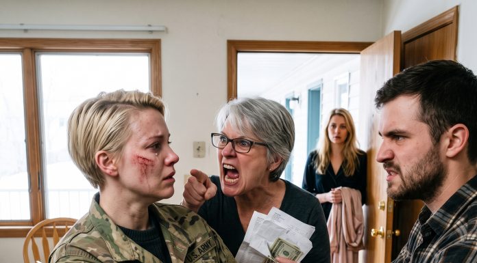 I survived deployment only to be ambushed in my own living room. My husband grabbed my arm, my mother-in-law screamed in my face, and my sister stole my life. They froze my bank accounts and left me homeless. They thought I was broken forever. But they had no idea who they were dealing with, until today.