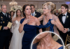 At My Stepson’s Wedding, My Mother-In-Law Yanked Off My Scarf, Exposing The War Scars I’d Spent Years Hiding. “No Wonder You Look Like A Monster,” She Sneered As A Few Guests Laughed. My Husband Took Her Side. Then My Father Walked Onto The Stage, Wrapped His Jacket Around My Shoulders, And Opened The Wedding Gift Envelope… The Second She Saw What Was Inside, Her Smile Suddenly…