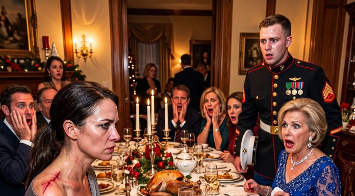 When my arrogant aunt humiliated me at Thanksgiving for being a “boring office secretary” with no medals, her Navy SEAL son suddenly froze in pure terror, grabbed his chest, and whispered a classified codename that made the entire room turn dead silent. You will never guess the brutal, high-ranking truth hiding beneath my plain gray suit until the very last second.