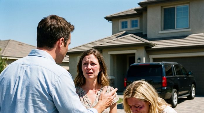 “Look what you did to her, you psycho!” my billionaire husband roared in our driveway, pointing at my bleeding best friend. I stood there pregnant and paralyzed, completely blind to the fact that this horrific scene was a deepfake trap designed to steal my kids and throw me into an asylum.