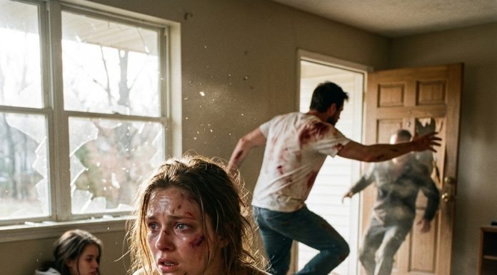 : “Did you really think you could run away with Lucian’s bastard, Serena?” as the intruder shattered our front door, glass spraying everywhere, I squeezed newborn Nico to my bloody chest while my husband lunged into battle to protect us, completely unaware that his closest brother had orchestrated this bloody setup.