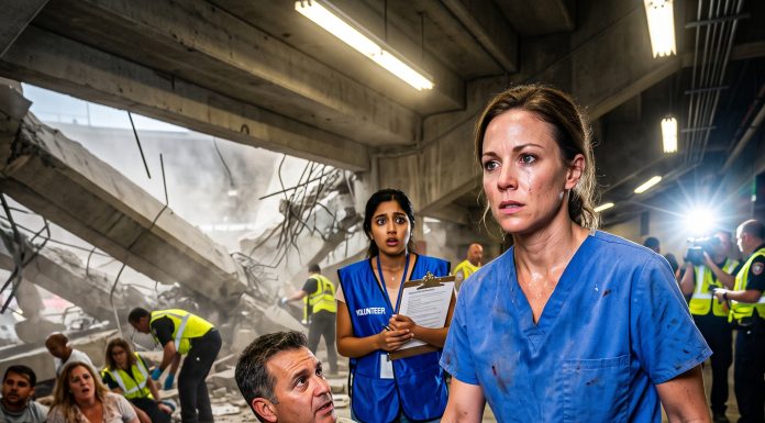 They fired me in four minutes, thinking a quiet nurse in cobalt scrubs was completely broken. But when the stadium bleachers collapsed on sixty thousand people, the blood-stained scar on my arm gave away the terrifying military secret I had spent six years hiding from the world.