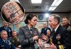 When the Navy Admiral mocked my service tray and demanded to know my rank, he had no idea my forearm tattoo and Level 5 clearance meant I actually outranked everyone in the Pentagon command room. But what happened next when my sleeve ripped open completely shattered his career.