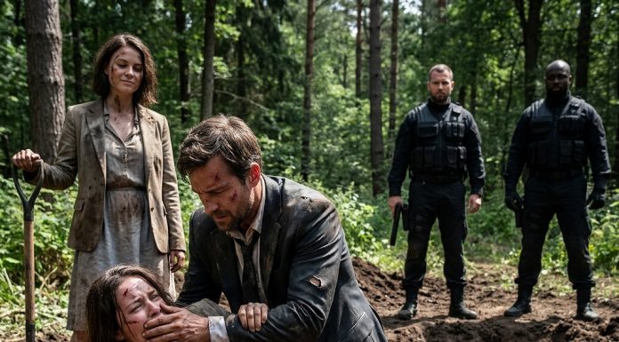 “Don’t make this harder than it already is, Elena!” my husband hissed, clamping his muddy hand over my mouth as I thrashed on the forest floor. He thought this shallow grave in the woods would be my final resting place, but he has no idea what I will do to save our baby.