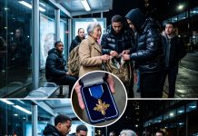 They cornered me in a midnight bus terminal, knife in hand—then the teenager saw what was inside my bag and his entire world shattered.