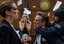 My billionaire husband laughed as he demanded I leave our marriage with zero pennies, while his young mistress paraded in my birthday dress. They thought five years as a housewife made me weak and compliant. But they forgot I’m a former Army Captain. When the judge opened my envelope, everything changed completely…
