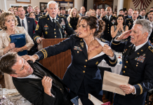 “My Little Puppy Could Never Lead Soldiers,” My Father Joked at His Retirement Party—Then a Wounded Lieutenant Colonel Stood Up, Read the Orders Proving I Had Saved His Team Overseas, and Saluted Me as Colonel in Front of Everyone, but the Most Painful Revelation Came When My Mother Opened a Blue Binder and Exposed Who Had Hidden My Honors for Fourteen Years