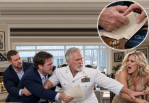 “Why did you give our $800,000 to a stranger on live TV?!” my own son screamed, shoving me hard against a car in a dark garage while his glamorous wife watched in fury. He skipped my 40-year honor ceremony for a luxury vacation, never expecting I would gift my life savings to my late best friend’s son instead. But when I revealed the real reason why, his arrogant face instantly turned pale…
