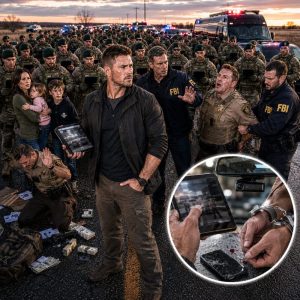 While serving overseas, I watched a live feed of a corrupt highway deputy mistreating my thirteen-year-old son and taking our family truck. He deleted my boy’s phone video, laughing and saying no one would ever come to help him. But he had no idea I had a secret cloud-linked camera hidden inside the rearview mirror. What I did next with that footage taught the entire department a lesson they will never forget…