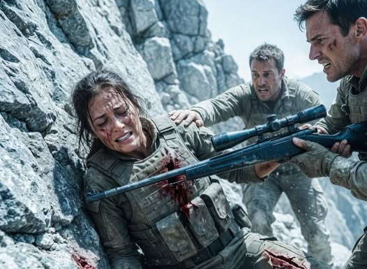 “This piece of lumber is slowing us down!” The Captain hissed, shoving my heavy sniper rifle into my open, painful wound before abandoning me on a death-ledge. He thought my career was finished, but he forgot I could read the high-altitude wind—and my next 11 shots would trigger a dark military investigation.