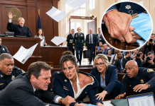 “She never served—she’s lying,” my brother told the jury. He sued me, claiming I had stolen our late father’s trust fund. Then my lawyer handed the judge a sealed envelope from the Pentagon. The judge slowly removed his glasses and said: “All rise.”