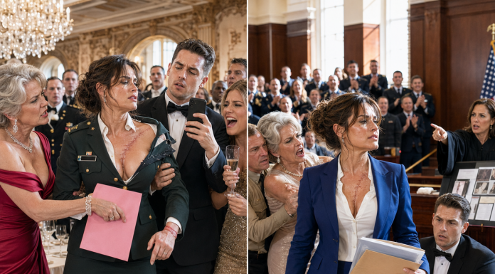 My Mother-in-Law Pressed Pink Divorce Papers against My Chest at the Army Ball while My Husband Filmed, Expecting Me to Cry before Everyone. I Signed without Hesitating, Pulled out a Second Envelope, and Watched Her Smile Disappear when My Commander Announced What the Job Offer inside Would Finally Allow Me to Reveal.
